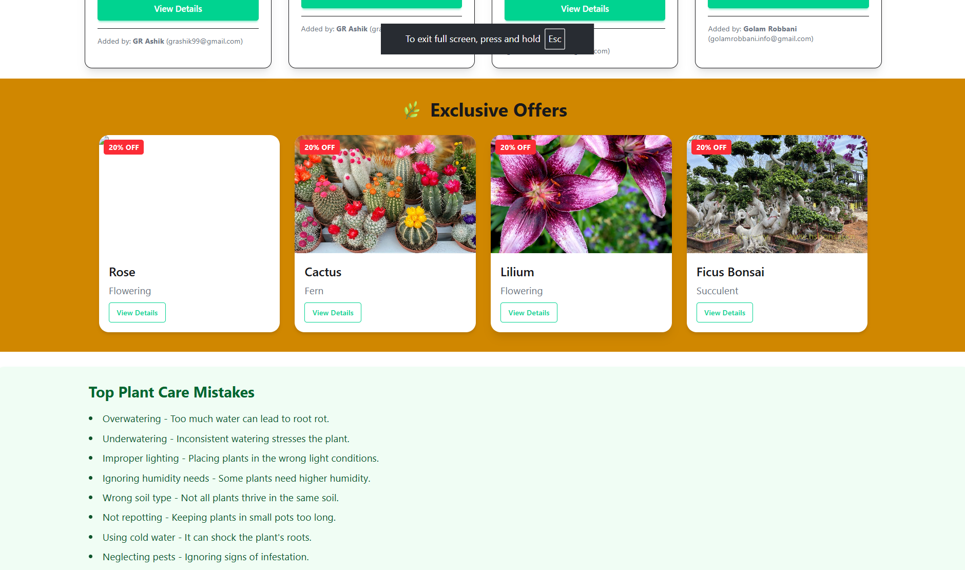 EcoRoots – Sustainable E-commerce Platform